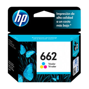Tinta HP 662 original CZ104AL Tricolor